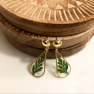 Handmade Resin Teardrops Earrings